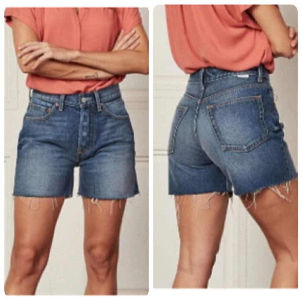 Boyish The Monty High Rise Relaxed Shorts Sz 27 in Miss Julie